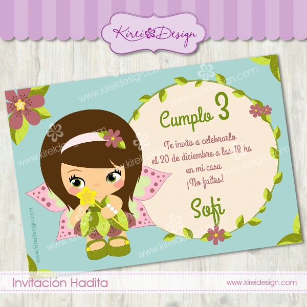 tarjetas de invitacion de cumpleaños